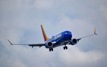 A Southwest Airlines 737 MAX