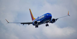 A Southwest Airlines 737 MAX