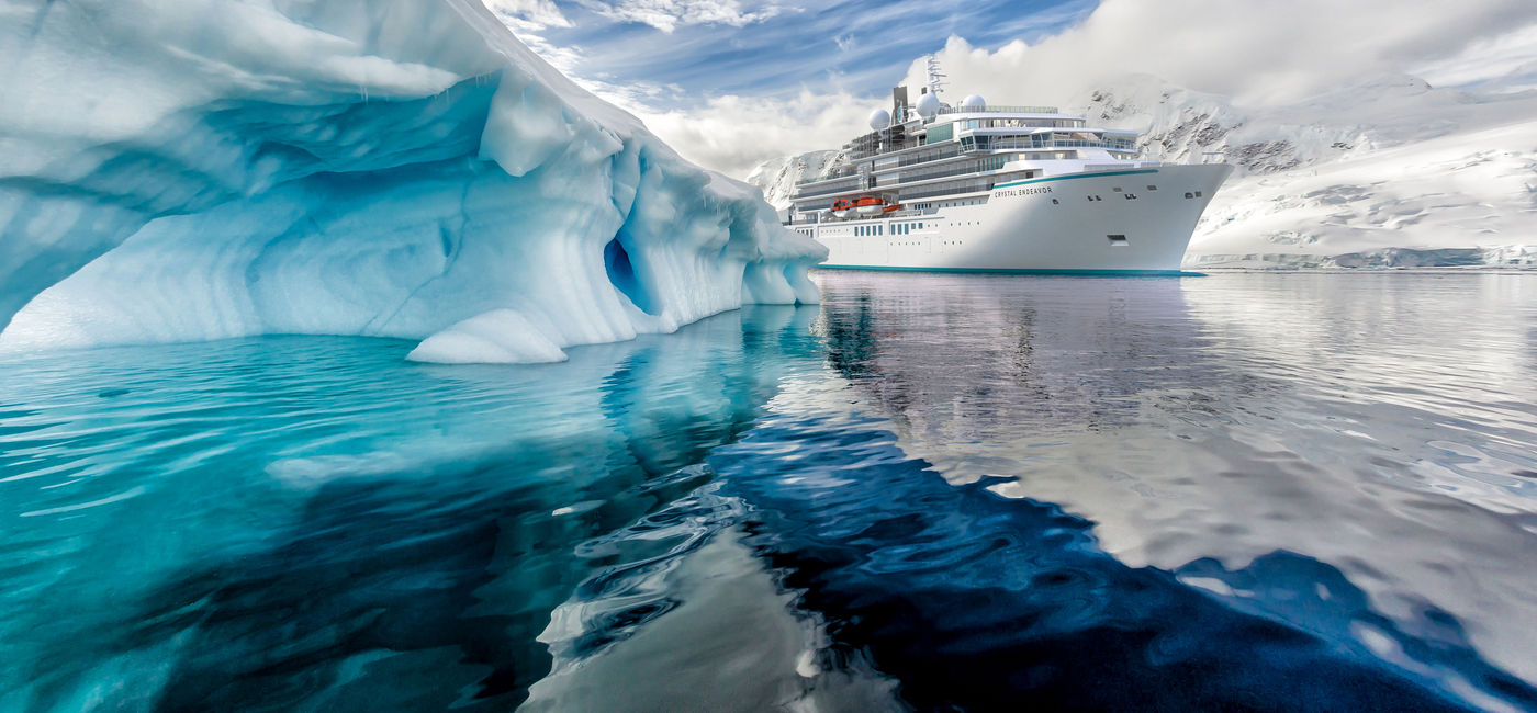 Image: A rendering of the Crystal Endeavor luxury expedition yacht. (Photo via Crystal) ((photo via Crystal Cruises))