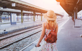 Train station, travel, train travel, traveler, traveling,