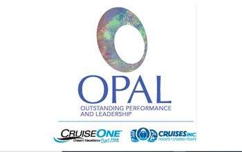 Dream Vacations/CruiseOne and Cruises Inc. Opal Award