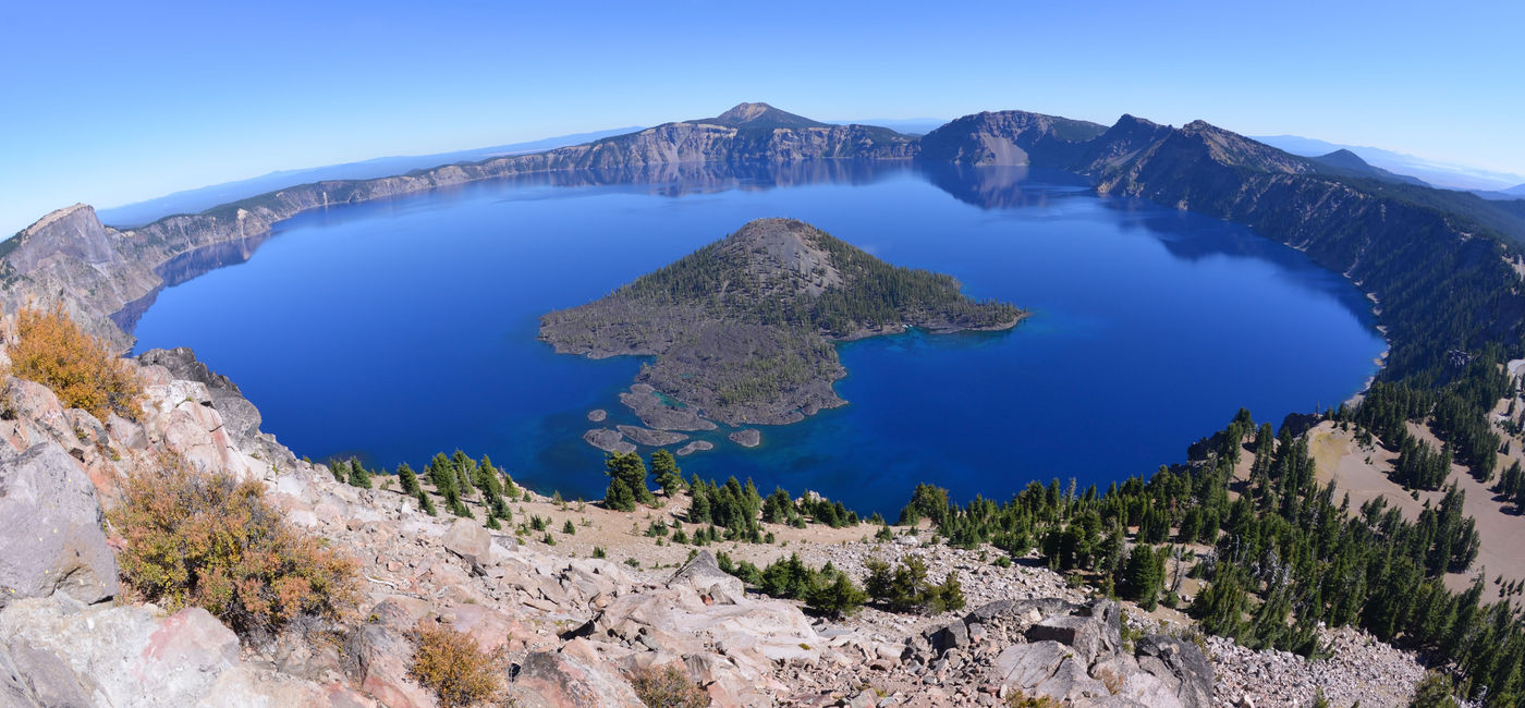 Image: PHOTO: Crater Lake National Park, Oregon. (photo via andyKRAKOVSKI / iStock / Getty Images Plus)