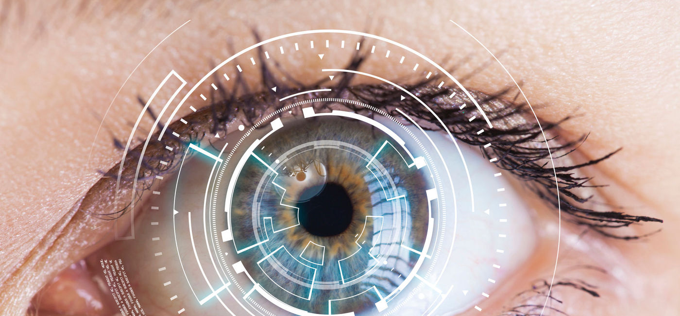 Image: PHOTO: Concept rendering of an iris scan. (Photo via iStock/Getty Images Plus/eternalcreative)