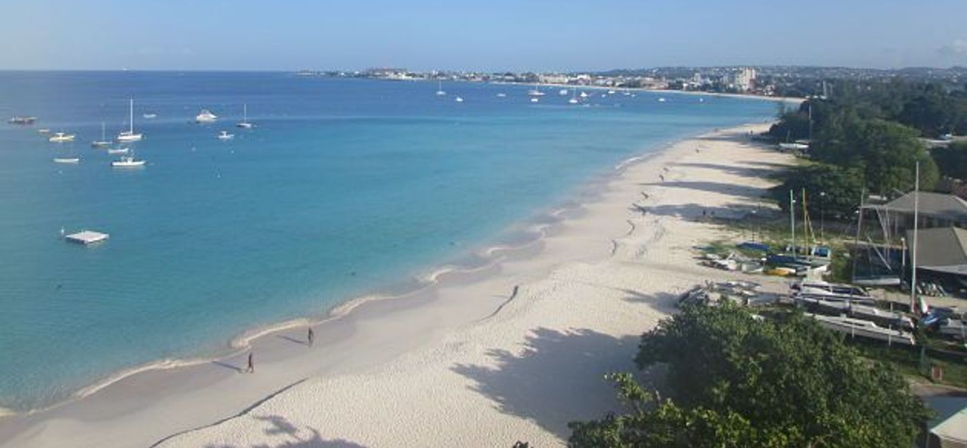 Image: PHOTO: A serene Barbados shoreline. (photo by Brian Major)