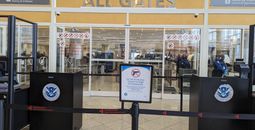 No guns allowed, TSA, all gates, airport security