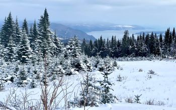 Mountain views during a hike