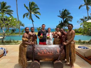 Welcome Warrior Ceremony at Nanuku Resort