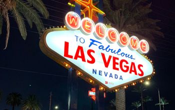 Welcome to Las Vegas sign