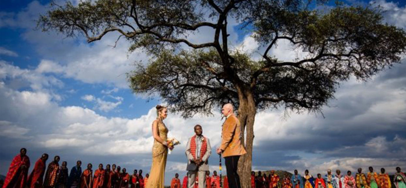 Image: Masai Wedding Ceremony at Mara Bushtops Luxury Camp (photo courtesy African Travel Inc.)