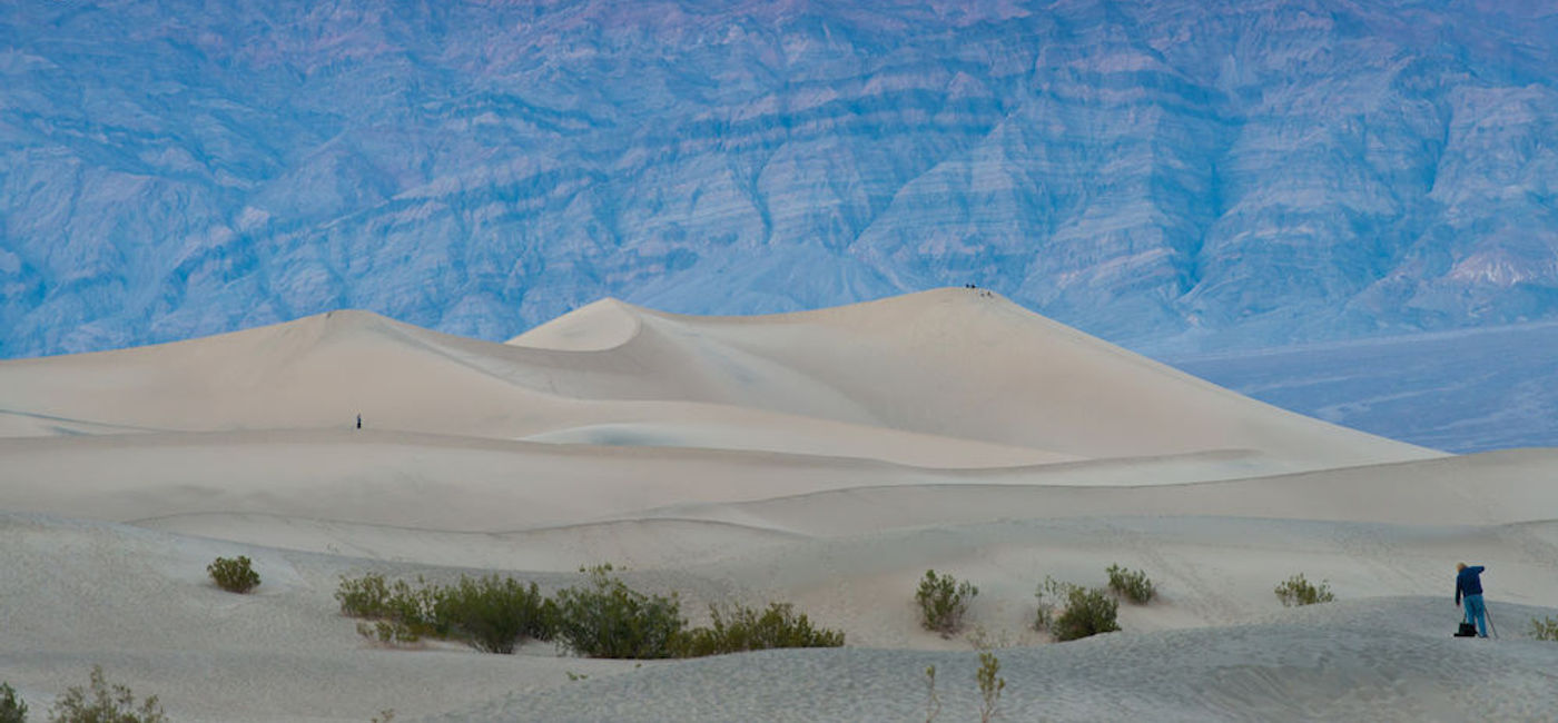 Image: PHOTO: Death Valley dunes at sunset. (photo by David Cogswell)