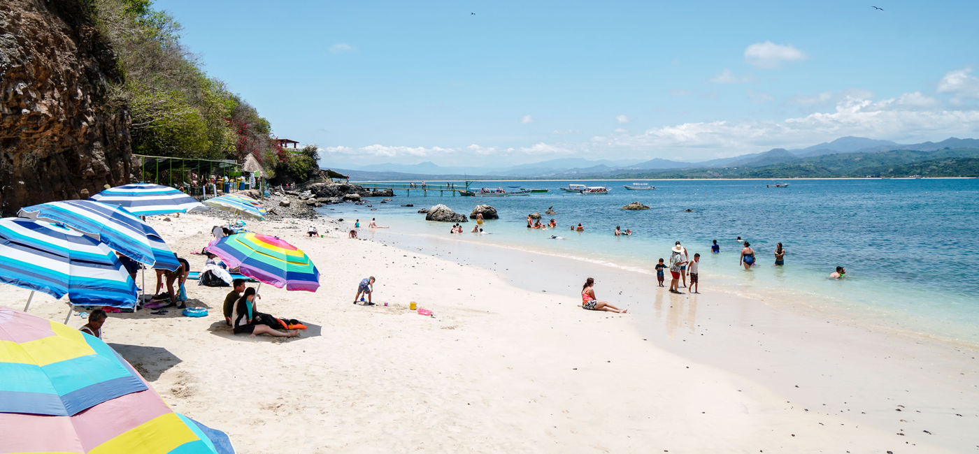 Image: Beach on Coral Island. (photo via Riviera Nayarit)