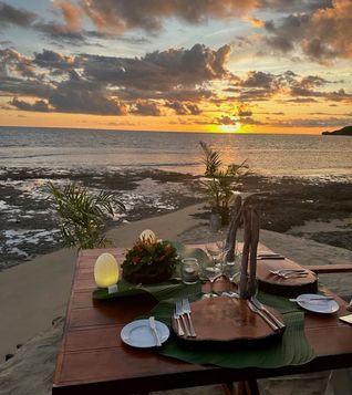 Cliff Side Dinner at Nanuku