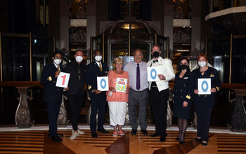 couple celebrates 1,000 days sailing with Carnival
