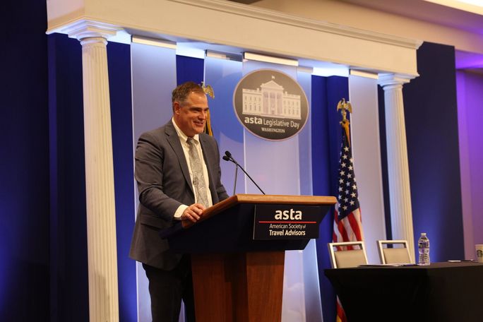 ASTA President and CEO Zane Kerby speaks at ASTA Legislative Day