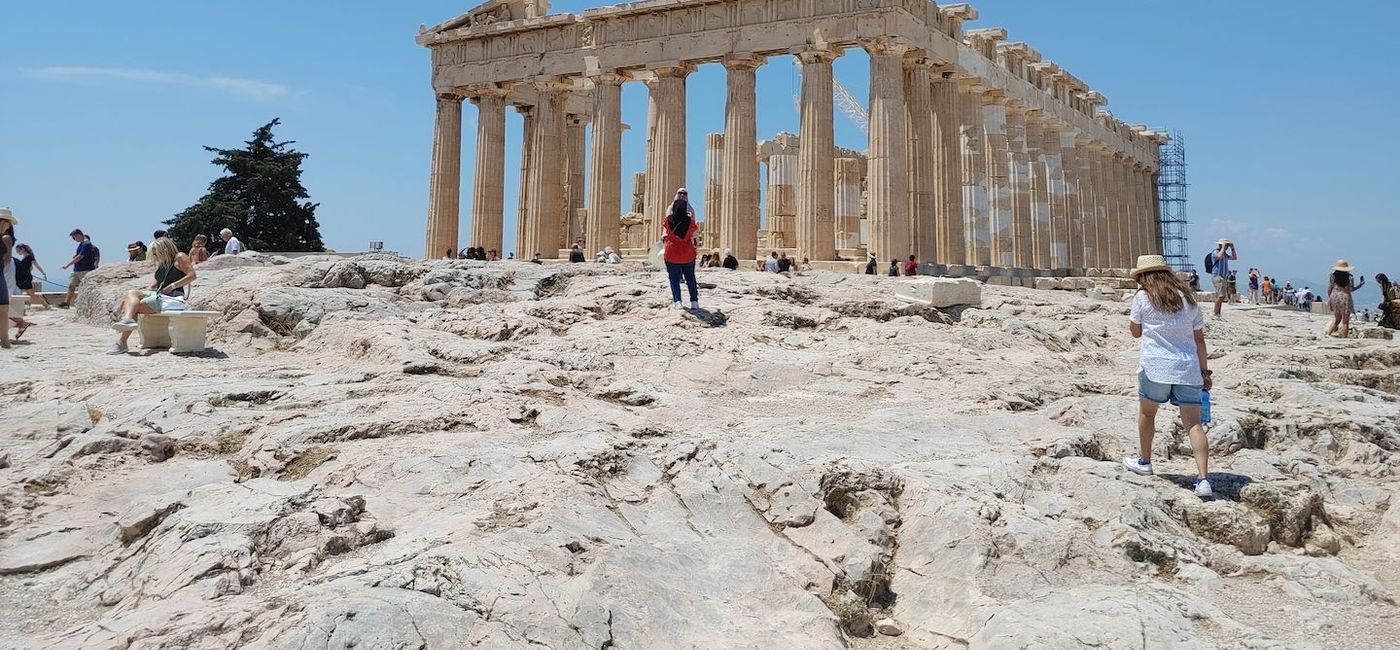 Image: The Acropolis, Athens. (Photo Credit: Claudette Covey)