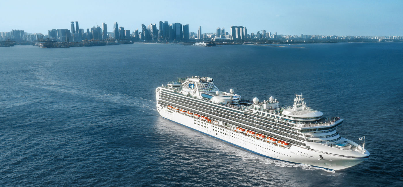 Image: Princess Cruises' Sapphire Princess. (Photo via Princess Cruises)