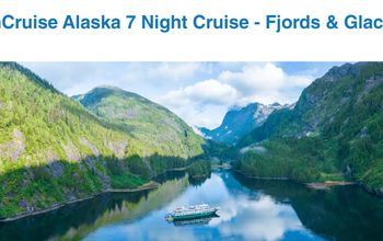 Choose your 7 Night Alaska Adventure - Explore Fjords & Glaciers with UnCruise Adventures