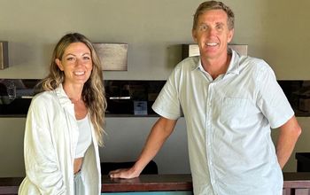 Canadians Catherine Maisonneuve and James McCann at Yasawa Island Resort