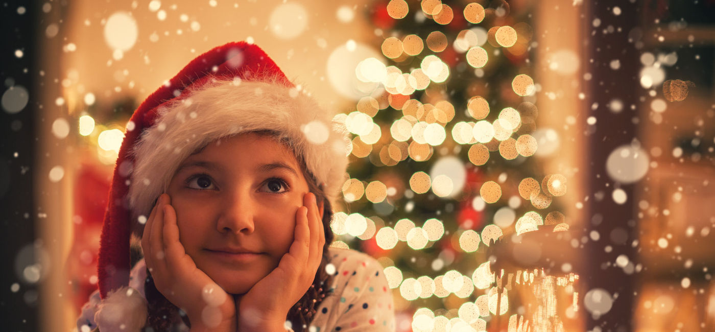 Image: A little girl waiting for Santa on Christmas Eve. (Photo via iStock/Getty Images E+/kajakiki)