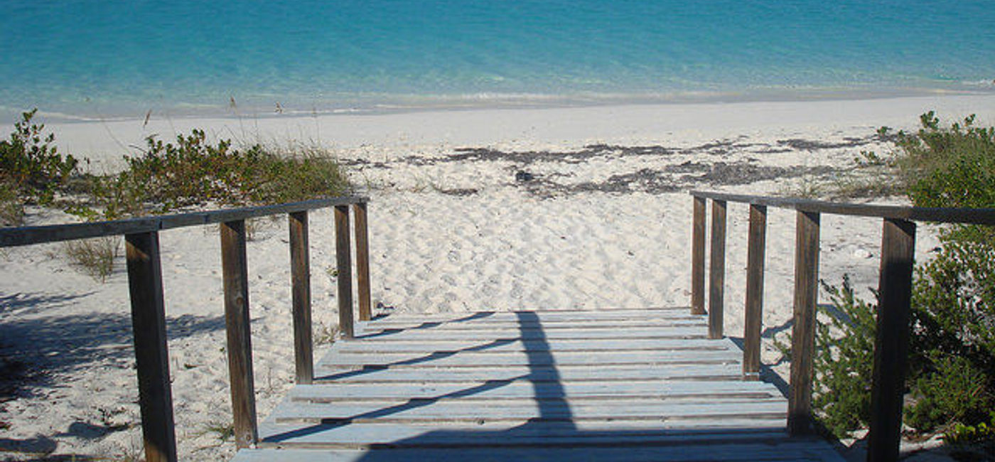 Image: PHOTO: The Tropic of Cancer Beach in Exuma, Bahamas. (photo via Flickr/Barbara Guida) 