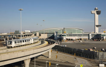 New York&#39;s JFK International Airport.