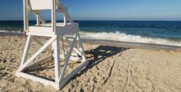 Sunny beach in Cape Cod, Massachusetts