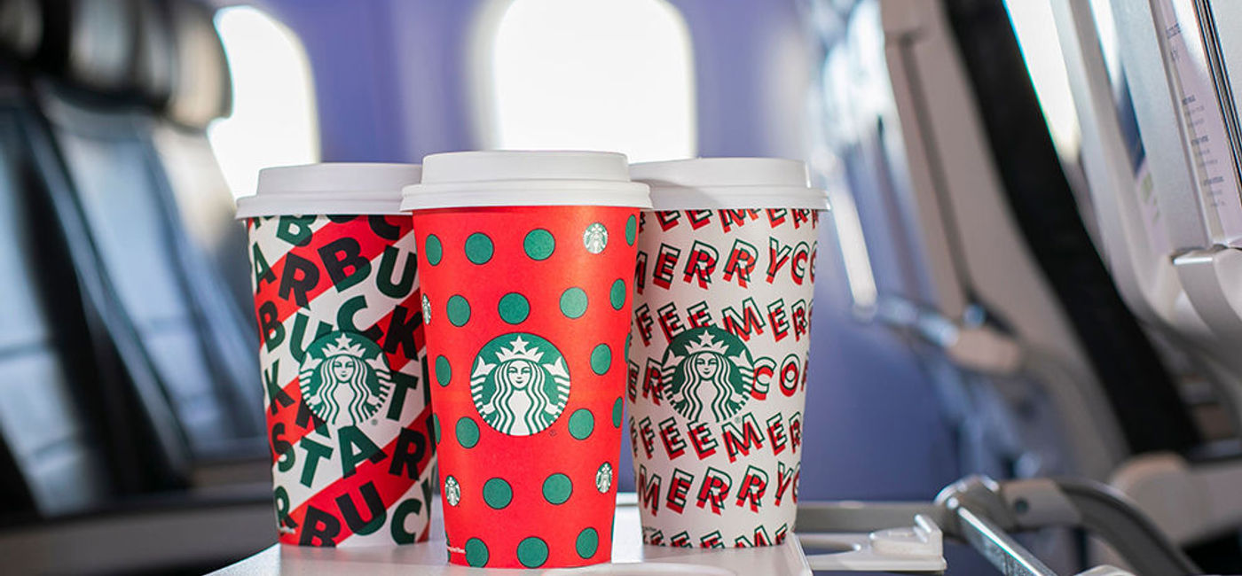 Image: PHOTO: Alaska Airlines partnered with Starbucks. (Alaska Airlines)