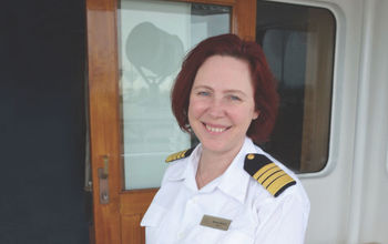 Captain Serena Melani of Regent Seven Seas Cruises