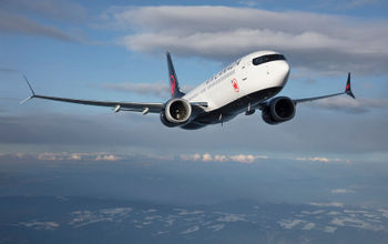 Air Canada's Boeing 737 Max 8.