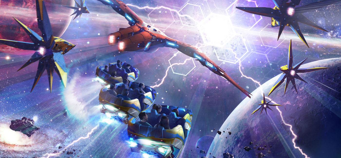 Image: PHOTO: Epcot's new ride Guardians of the Galaxy: Cosmic Rewind. (photo via Walt Disney World)