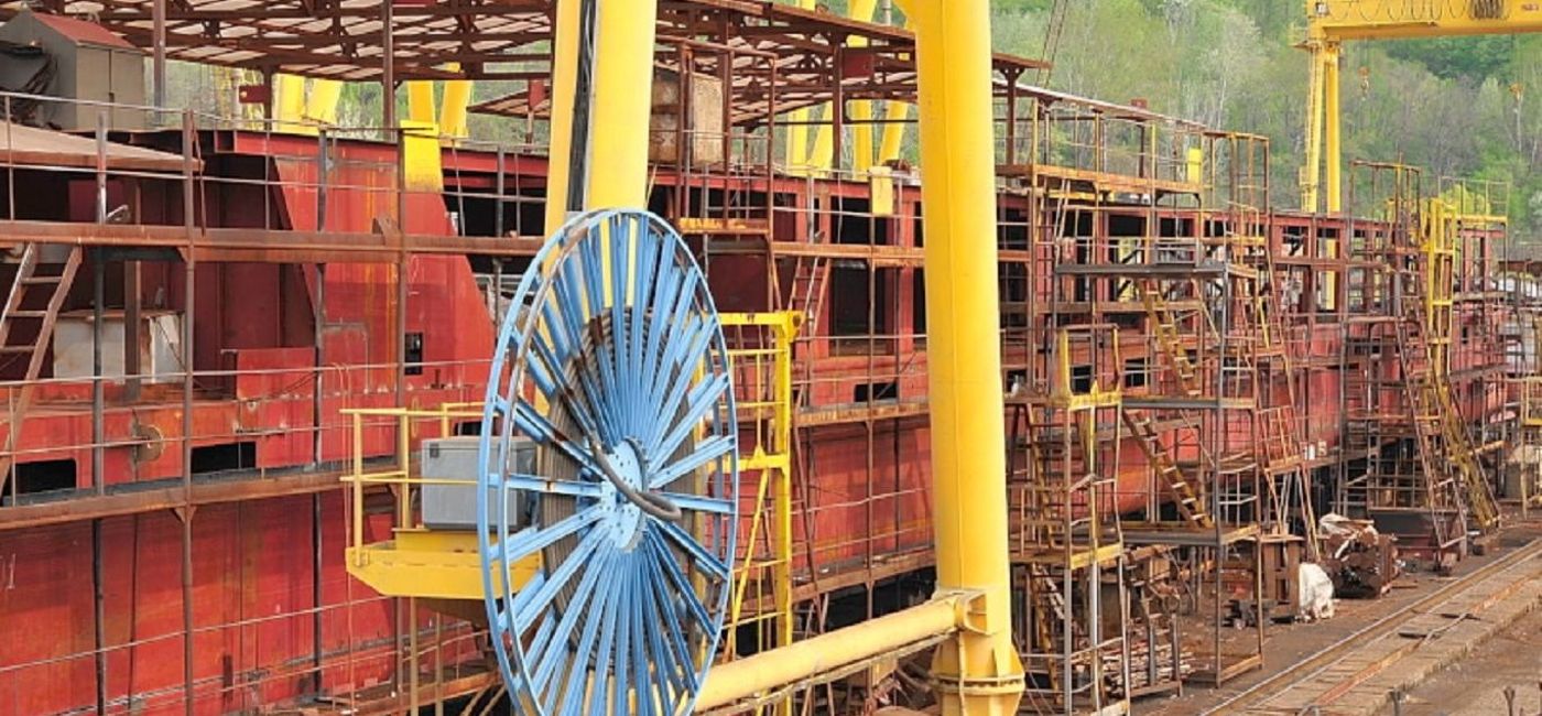 Image: Construction is progressing on the Emerald Luna river ship. (Courtesy of Emerald Waterways)