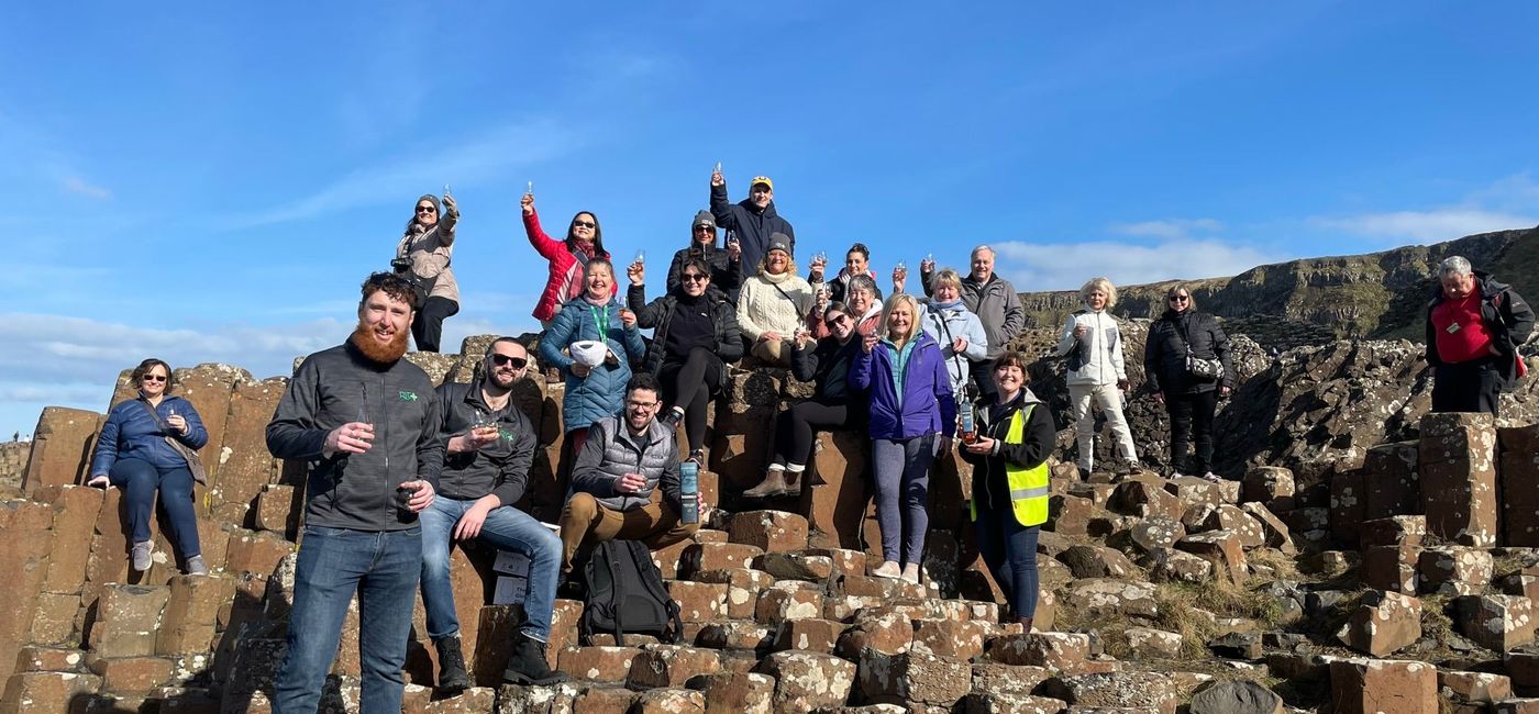 Image: The first North American fam trip to Ireland in two years saw 17 The Travel Agent Next Door cross the pond with Royal Irish Tours in 2022. (Royal Irish Tours)