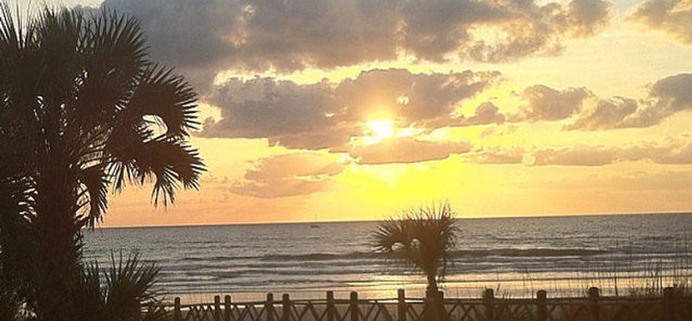 Image: PHOTO: Sunrise at New Smyrna Beach, Florida. (photo by Lauren Yochum)
