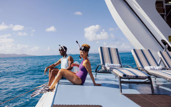Watersports deck onboard the Star Breeze