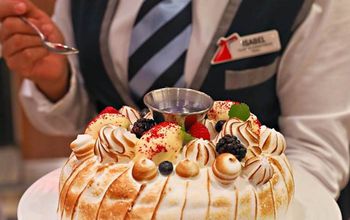 Carnival Cruise Line baked Alaska