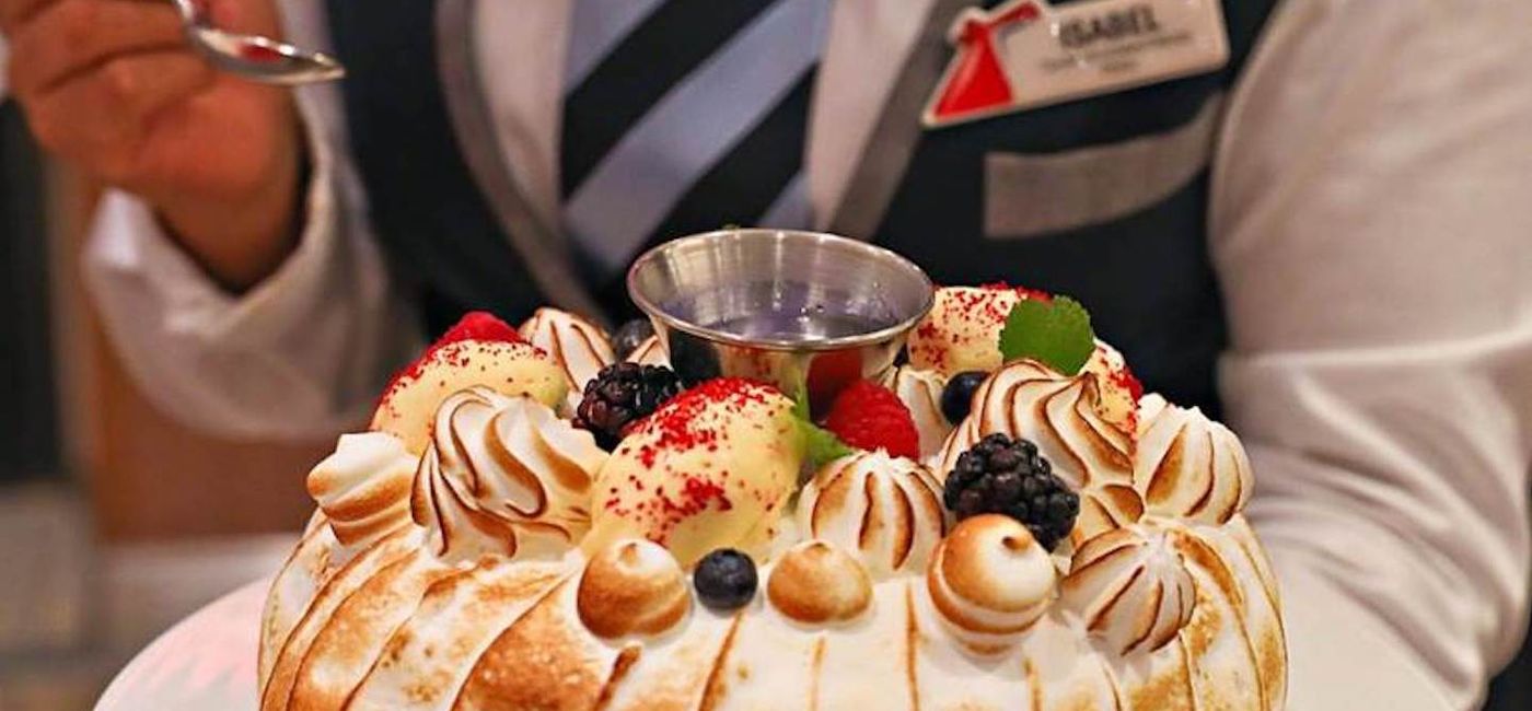 Image: The festivities will include Baked Alaska Parades in the dining room. (photo via Carnival Cruise Line) (Carnival Cruise LIne)