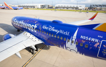 Southwest's Disney World livery.