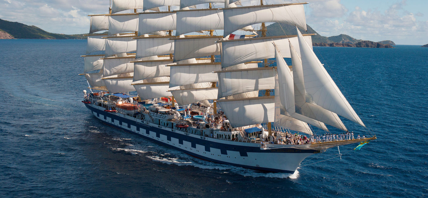 Image: Star Clippers' Royal Clipper under full sail. (photo courtesy of Star Clippers)