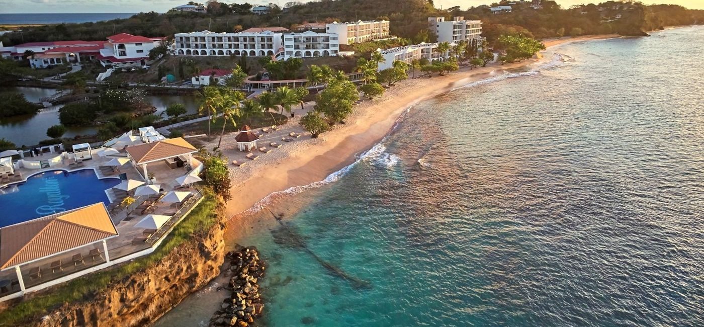 Image: Aerial view of the Royalton Grenada Resort. (photo via Blue Diamond Resorts) ((photo via Blue Diamond Resorts))