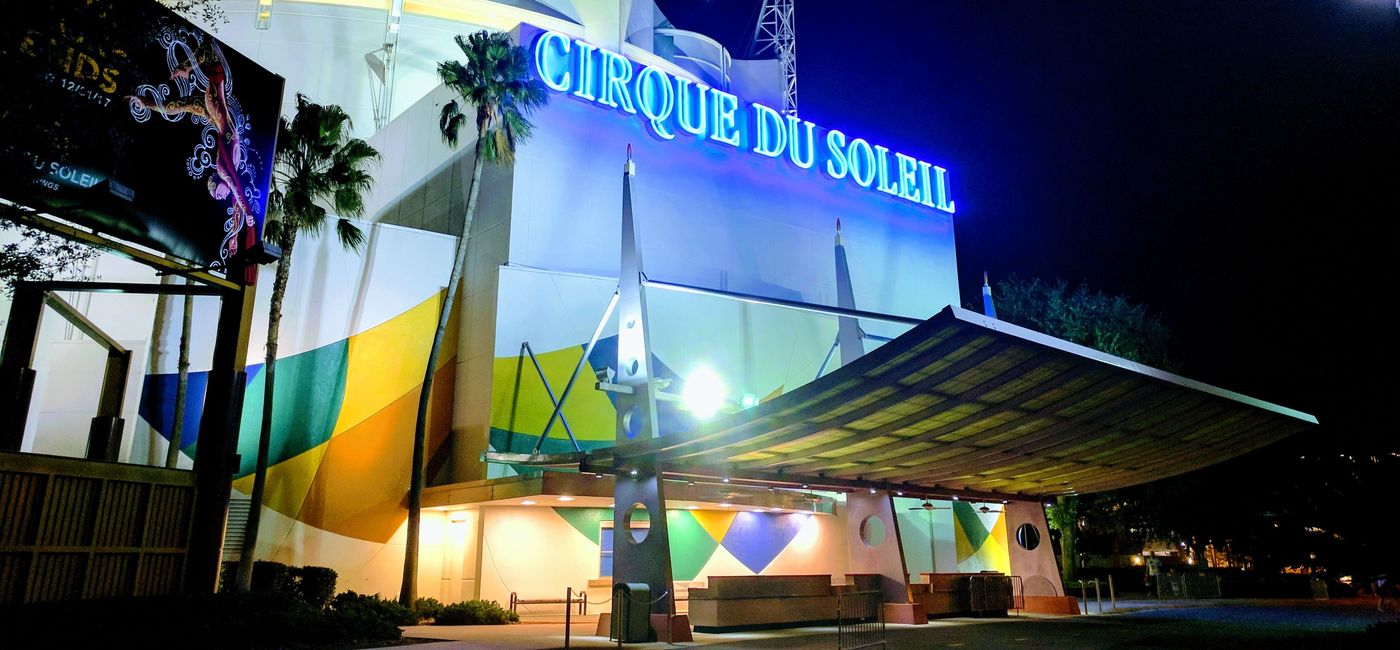 Image: Cirque du Soleil at Walt Disney World Resort's Disney Springs (Photo via Lauren Bowman)
