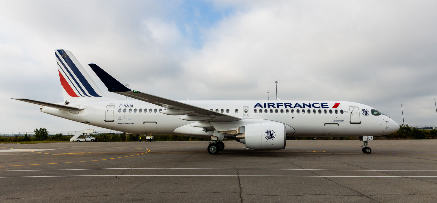 Image: Airbus A220-300 (Photo by Air France)