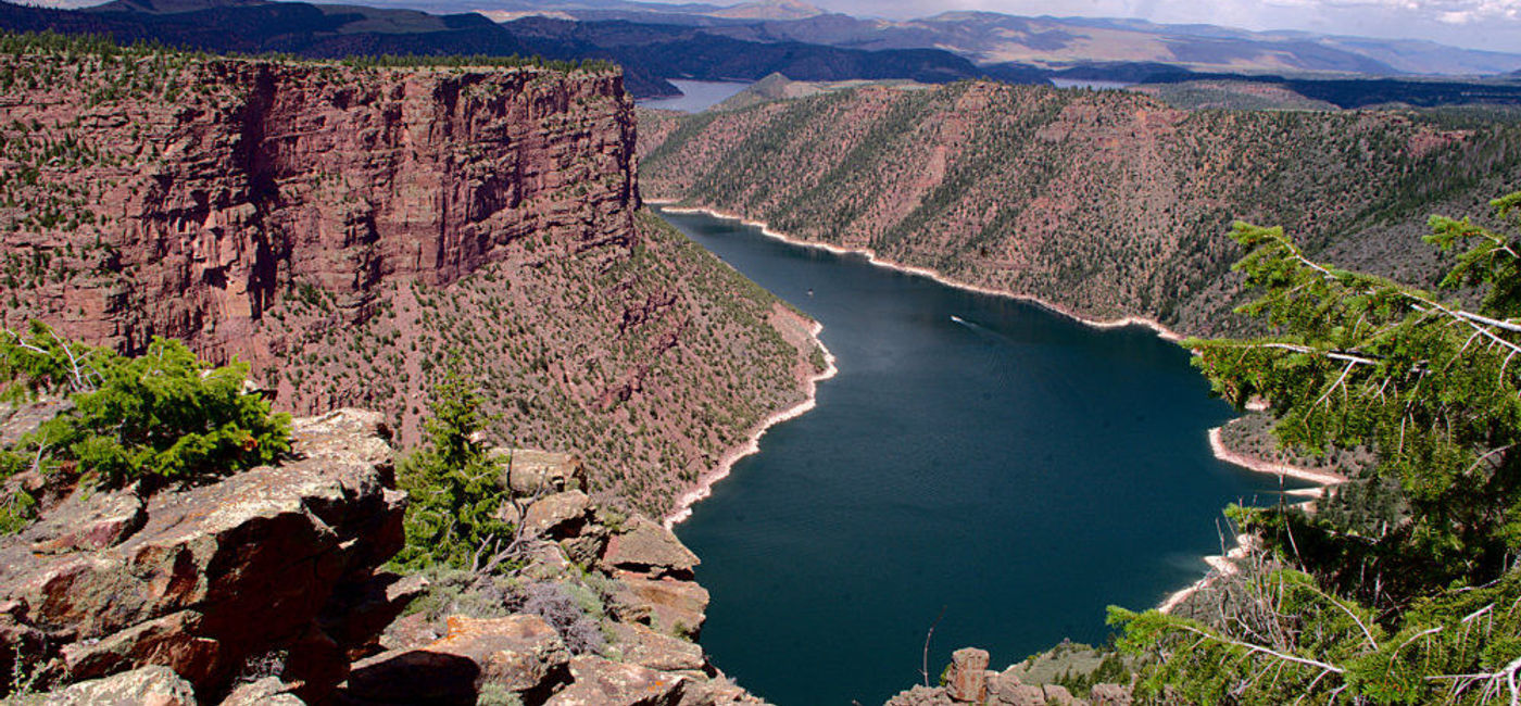 Image: PHOTO: Flaming Gorge National Recreation Area, Wyoming. (Photo via Flickr/Rob Glover)