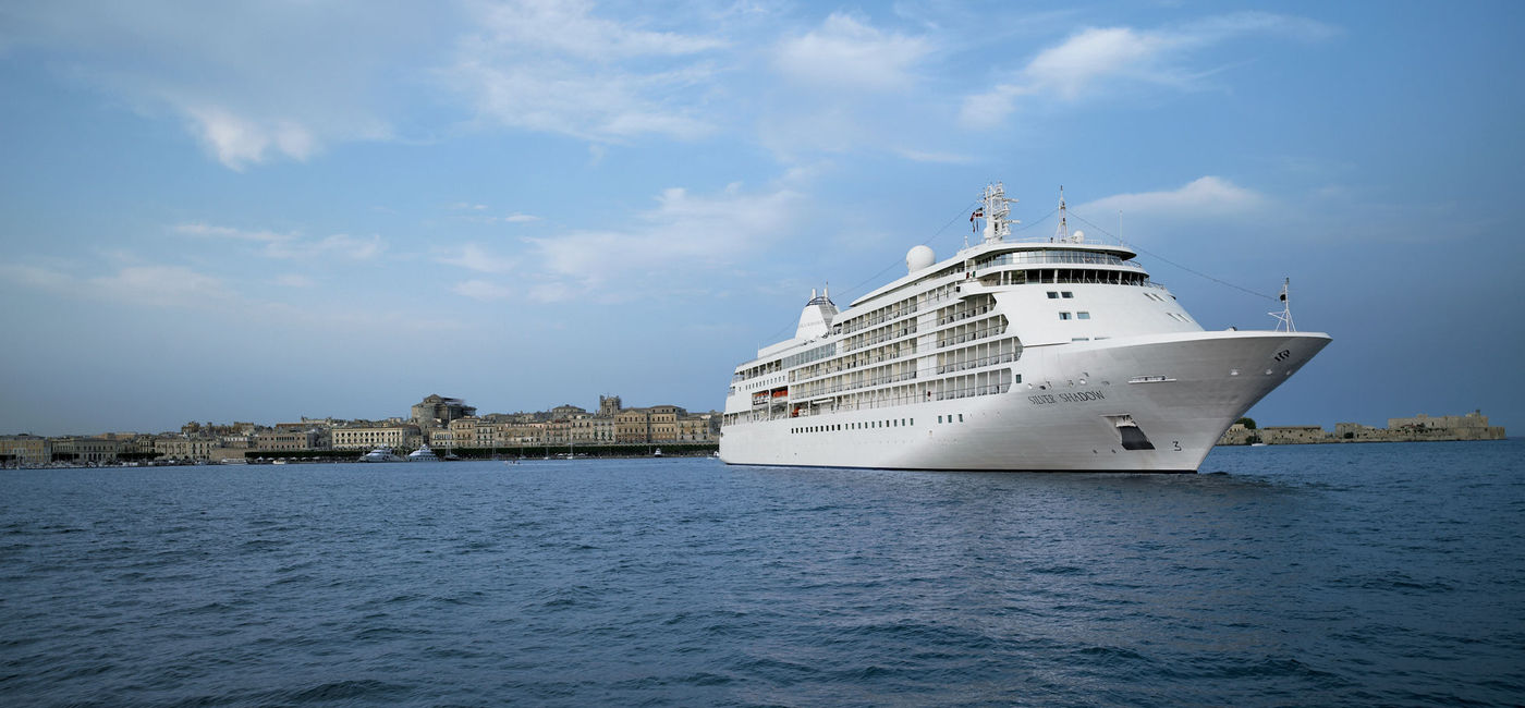 Image: Silversea's Silver Shadow. (photo via Silversea)