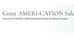 American Queen Voyages - Great Ameri-Cation Sale