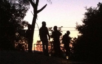 Night ziplining at Margarita Adventures
