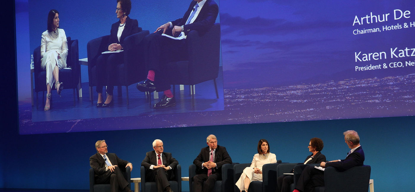 Image: Photo: A presentation at the 2016 WTTC Global Summit. The 2017 WTTC Global Summit will take place in Bangkok, Thailand, on April 26 and 27. (Photo via Flickr/World Travel & Tourism Council) 