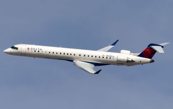 Delta Connection Bombardier CRJ-900LR regional airliner