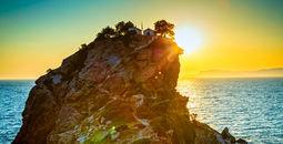 Agios Ioannis Kastri, Skopelos, filming locations, mamma mia!
