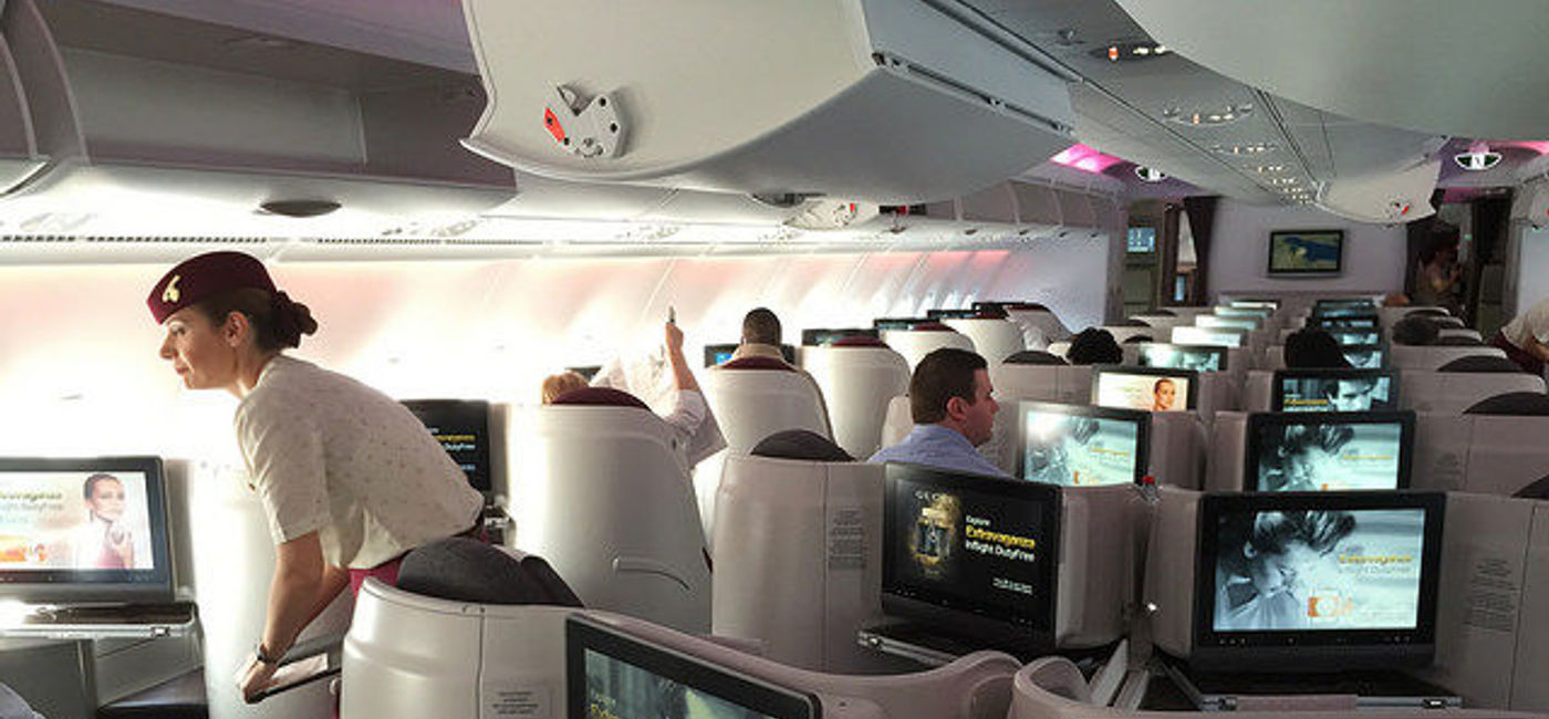 Image: PHOTO: Qatar Airways A380 Business Class. (photo via Flickr/Gary Bembridge)