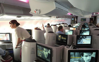 Qatar Airways A380 Business Class